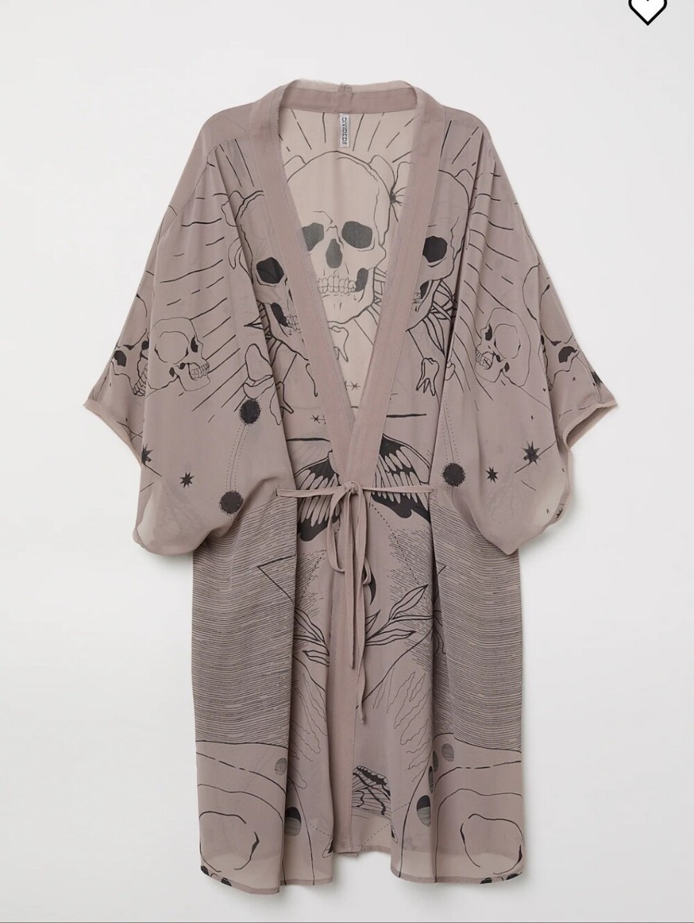 Sheer Kimono Cardigan Robe